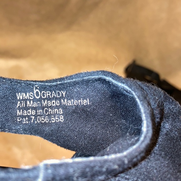 Black sandals size 6 - Picture 10 of 10